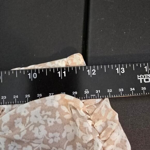 Le Lis Collection Women's Cottage Boho Floral Ruched Cinched Skirt Size Small - Picture 7 of 8